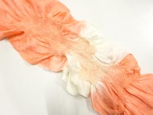 正絹　絞り　帯揚げ